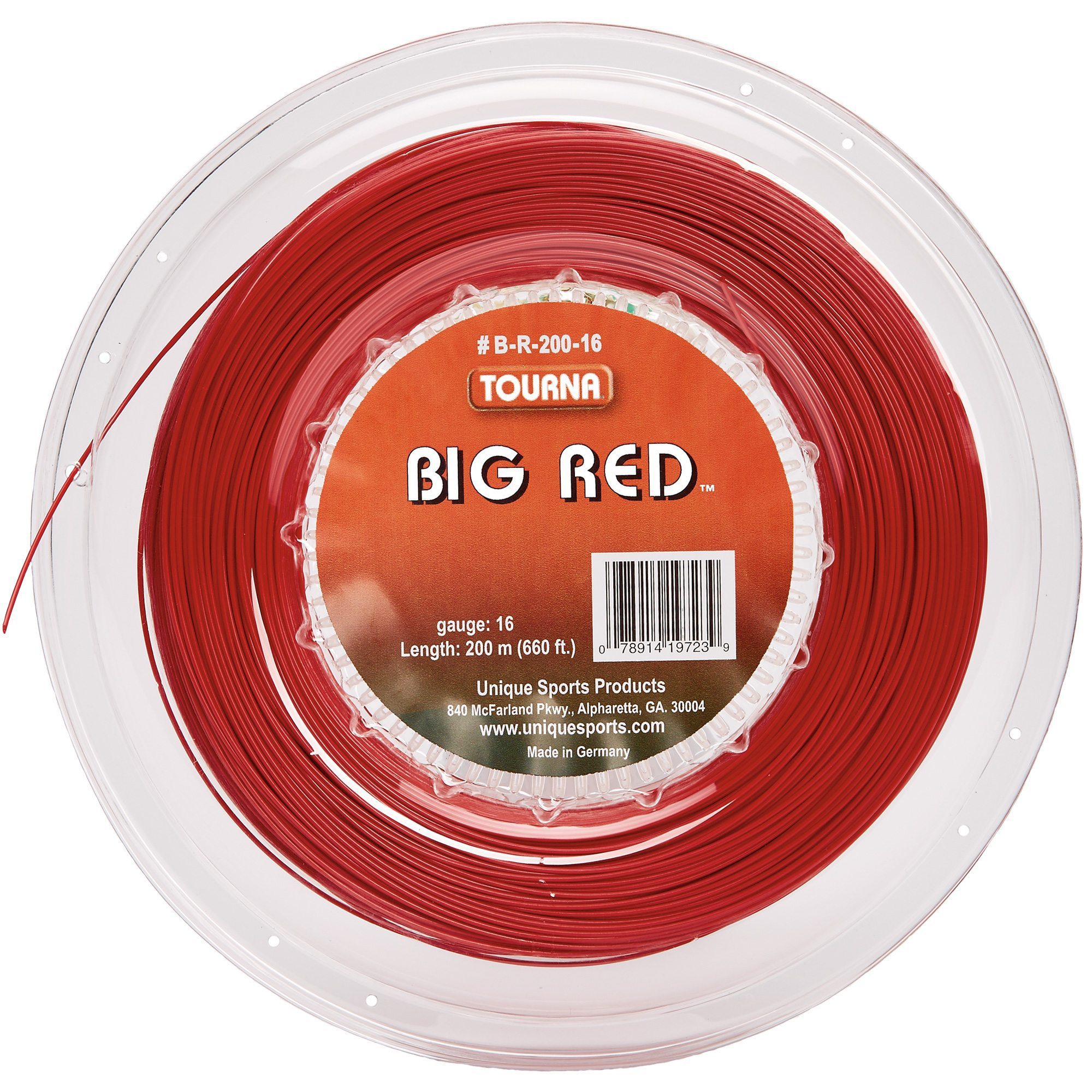 Big Hitter Big Red 17G 200m Reel - Tennis String